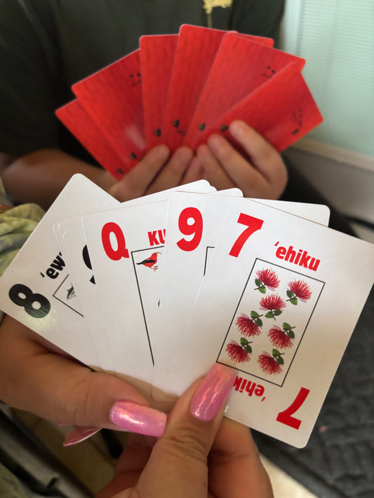 Hawaiian Playing Cards : Puʻu Pepa ʻŌlelo Hawaiʻi