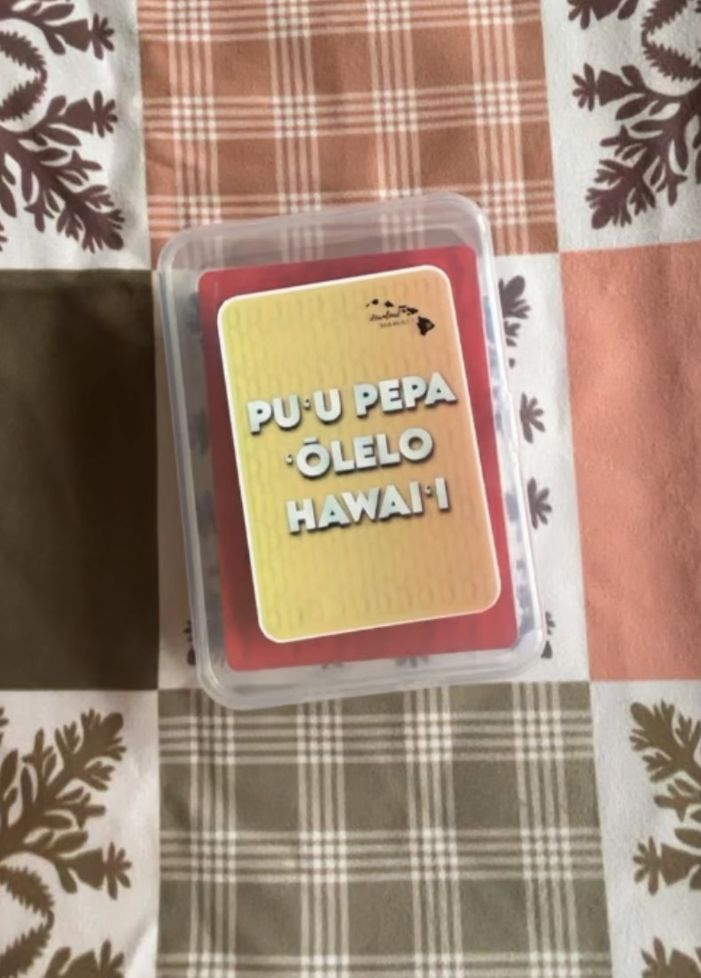 Hawaiian Playing Cards : Puʻu Pepa ʻŌlelo Hawaiʻi