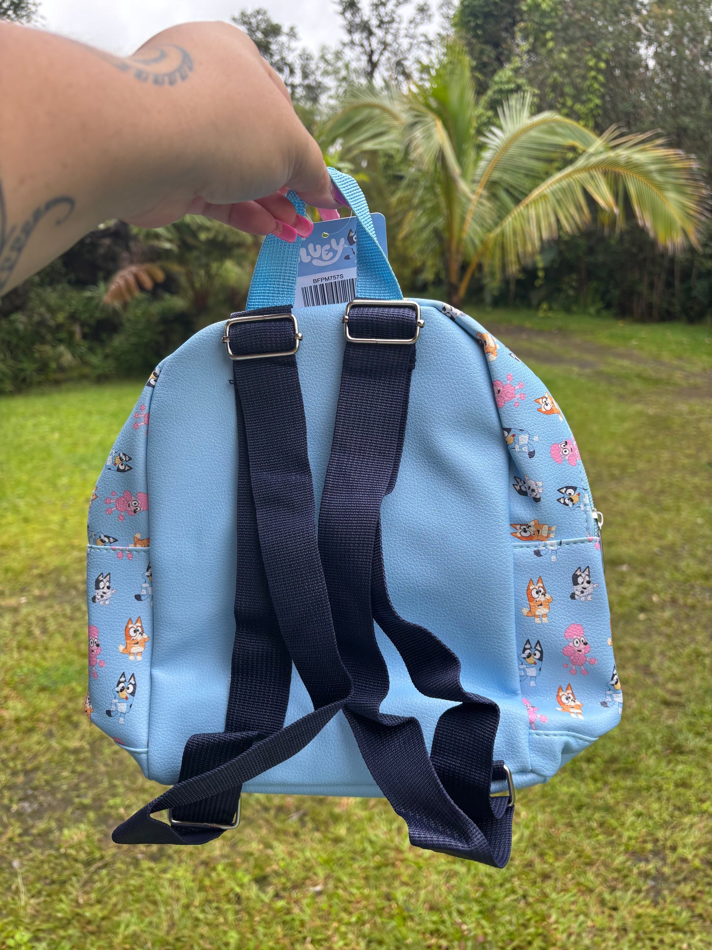 Keiki BLUEY Faux Leather Mini Backpack