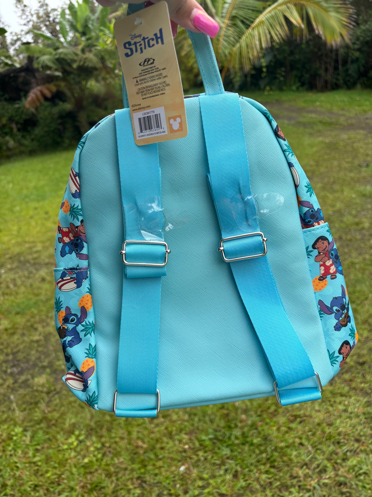 Blue Keiki LILO & STITCH Durable Mini Backpack